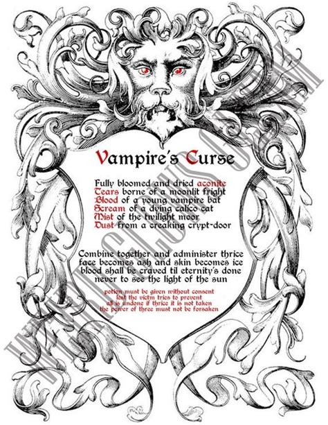 My cherished curse spelling vampire